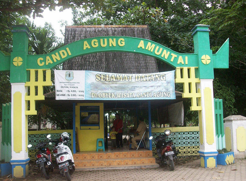 candi agung di Kalimantan