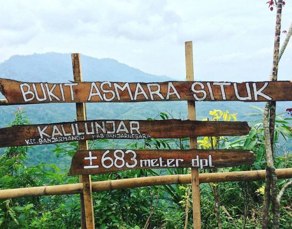 Indahnya Bukit Asmara Situk Banjarnegara